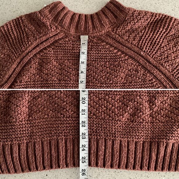 Organic Cotton Blend Nemma Long Sleeve Sweater In Flannel PrAna 1X - Picture 8 of 12